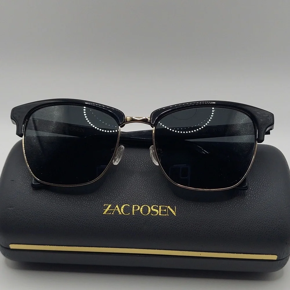 Zac Posen Black Gold Frames Masha BK 51017-135